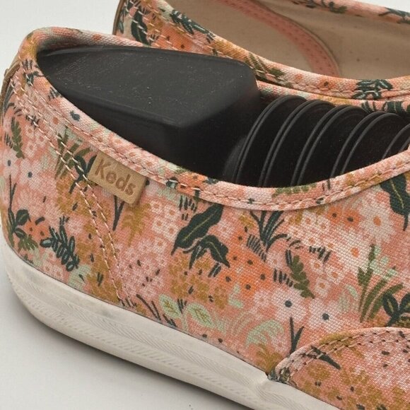Keds x Rifle Paper Co Pink Floral Shoes Women Size 9.5 Pre-Owned - Good - Picture 5 of 10